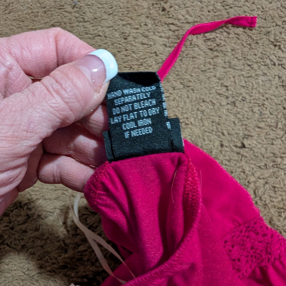 Vanity Fuchsia Halter Top - Picture 5 of 5